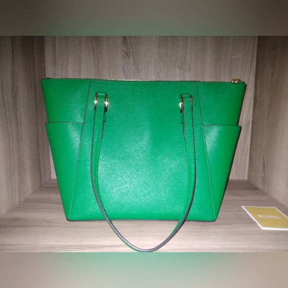 Michael Kors Palmetto Green Charlotte Tote - Picture 2 of 4